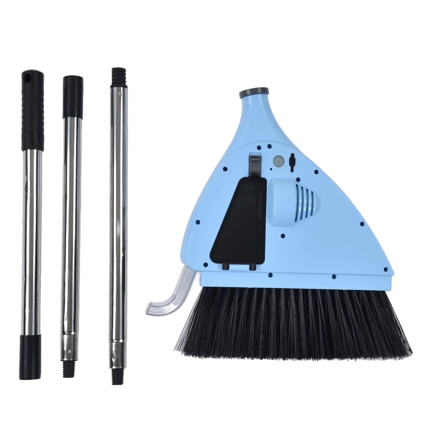Cordless Vacuum Sweeper with USB Charging for Quiet Deep Cleaning in Living Room or Office