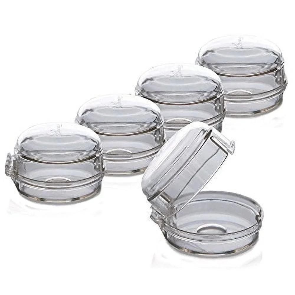 Stove Knob Covers - Transparent Plastic - Model L730A