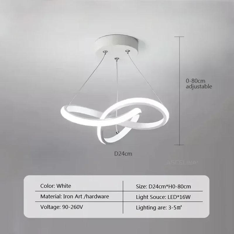 Nordic LED Ceiling Pendant Lamp Dining Room Corridor Lamp Bedroom Living Room Personality Creativity Simple Illumination Light